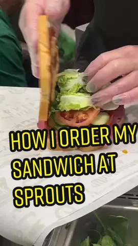 Replying to @Brittany Rose   Sorry it took so long to do this #sprouts #sproutsfarmersmarket #sproutssandwich #sproutsfivedollarsandwich #vegetarian 
