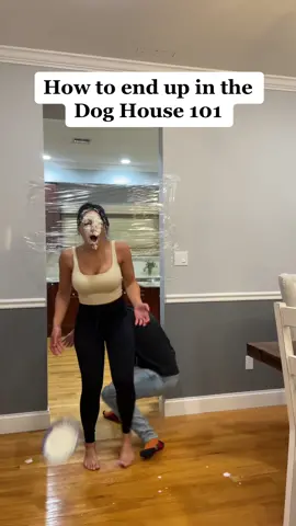 Immediately DOG HOUSE 💀😂 #prank #prankwars #wifeprank #glamwithnikki #nikkihall #nikkiandseb #funnyprankvideo #funnypranks #couplesprank 