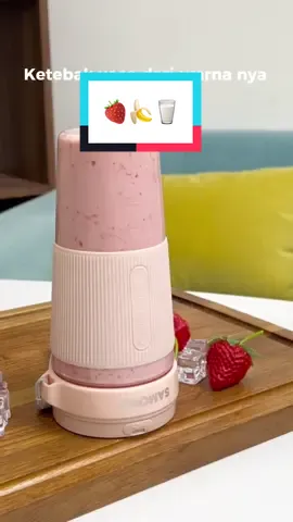 Portable juicer SW-Y9 dilengkapi dengan 6 mata pisau! Jadi lebih cepat halus✨ #portablejuicer #juicer 