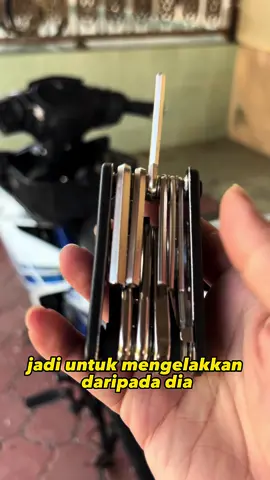 Barang wajib ada untuk semua rider2 ✅ #allenkey #screwdriver #socketwrench 