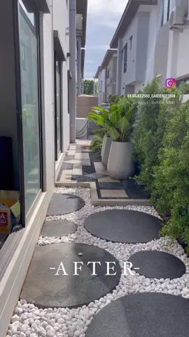 BEFORE & AFTER มุมหลังบ้าน OWNER : K.แซ็ต LOCATION : บางกอก บูเลอวาร์ด วิภาวดี-พหล www.karjee2560.com TEL : 06-5505-7263 JO ID LIND : karjee2560 #รับออกแบบและจัดสวน#รับประเมินราคางานสวน#จัดสวน#รับจัดสวน #hardscape#softscape#minimalgarden#moderngarden#จัดสวนขนาดเล็ก#ออกแบบจัดสวน #gardendetail#garden#ระแนงบังสายตา #สวนข้างบ้าน#สวนบ้านพักอาศัย