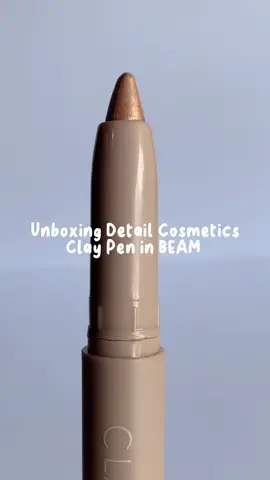 Unboxing my clay pen from @Detail Cosmetics in the shade BEAM 💗 #fypシ #fyp #ugc #ugccreator #ugcphilippines #BeautyTok #detailcosmetics #detailcosmeticsph #detailcosmeticsclaypen 