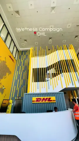 A glimpse of our wellness campaign at DHL office.  #wellness #health #checkup #healthcheckup #worklifebalance #doctors #healthcare #workhealth #dubaihealth  