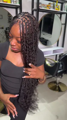 Bohemian braids Color mix -1 Curls Human hair 150gram - Book an appointment with us via dm/ whatapp 07011659150 _  Location: 7a, Bisaola durosimi etti  Lekki phase 1 (D’agora mall) _ #atikebydemibeautyhub #curlyhairbraids  #braidsinlekki #knotlessbraids #bohobraids #summerhair  #lekkisalon #Bohemainbraids #nigeriantiktok #fyp 