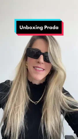 Unboxing Prada 🕶️💕 #prada #pradasunglass #sun #sunny #oculos #oculosdesol #oculosprada 