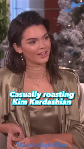 Casually roasting Kim Kardashian #kendalljenner #kimkardashian #ellendegeneres #house #foryou 