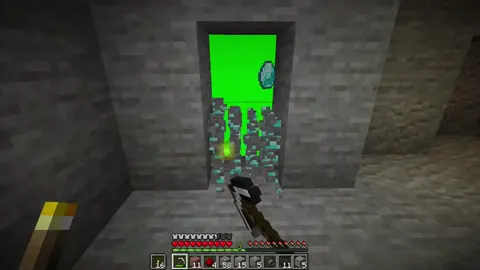 Minecraft Mining For Video Editing - Green Screen #Minecraft #steve #minecraftmemes #game #greenscreen 