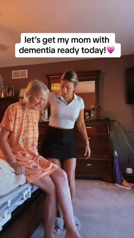 Lots of changes happening, we did have to bring mom to the hospital over the weekend as she was having complications going to the bathroom. I wont get into too much detail but I will say she is home now. She has been in kind of a funk lately but I try to keep her happy and distracted❤️ Constantly reminding her that Im here to help her☺️ #dementiaawareness #dementia #alzheimer #caregiver #mom #fyp #tiktok #getreadywithme #grwm 