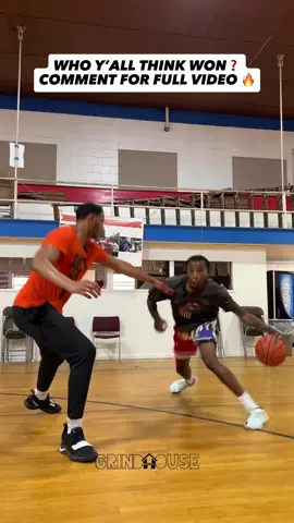 WHO Y’ALL THINK WON❓ COMMENT FOR FULL VIDEO 🔥 1-ON-1 SESSIONS @Jaylonmcdaniel35 @Ski  #GrindHouseBasketball #iTrainWithMarcusWalker #Basketball #1on1 #Viral #foryoupage #BallIsLife 