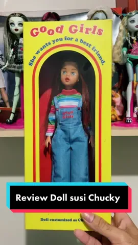 Review doll Susi Chucky customized 😱 Iconic  @Thales Amorim você arrasa 🙏 #doll #dollchucky #chuckydoll #brideofchucky #boneca #customized #boneca #coleccion #tiktokdoll 