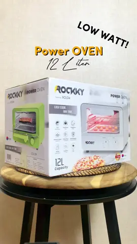 New Product!  Rockky Power Oven 12L Oven estetik dengan harga terjangkau dan pastinya hemat listrik! • Korean Design • Oven Multifungsi • Pengaturan Suhu • Pengaturan Waktu Otomatis • Pemanas Ganda Model M • Penutup Tempered Glass Transparent • Perlindungan Panas Berlebih • Mudah Dibersihkan • Dilengkapi 2 Aksesoris Di dalam box: 1pc Oven, 1pc Rak Panggang, 1pc Loyang Persegi (25 x 20cm) Spesifikasi : • Kapasitas : 12L • Tegangan : 220V~50Hz • Daya : 380-780 Watt • Pengaturan Suhu : 60-230°C • Pengaturan Waktu : 0-60 Menit • Material : Galvanis • Berat Bersih : 2.3kg • Dimensi : 320*210*225mm #Rockky #RockkyIndonesia #oven #ovenlistrik #ovenestetik #koreandesign #lowwatt #hematlistrik 