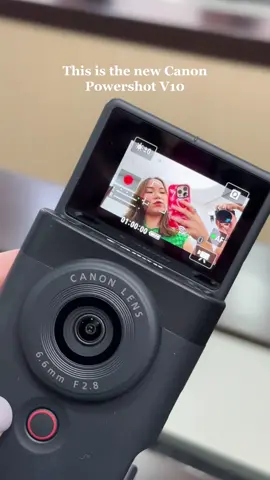 Is the Canon Powershot V10 your next camera? 🤔 Can’t wait to share with you guys my footages! #canon  #canonpowershotv10 #Tech #camera #marybautista 