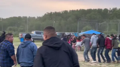 Teadance in Jdp #traditional #woodlandcrees #LRRCN #nationalindigenouspeoplesday2023 