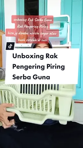 bingung nyari tempat untuk ngeringin piring basah setelah dicuci? Bu'e punya solusinya nih.. Rak Pengering piring serba guna 👍 cek keranjang kuning atau join live bue yaa #rak #rakpenirispiring #jualanbue #fypシ゚viral 