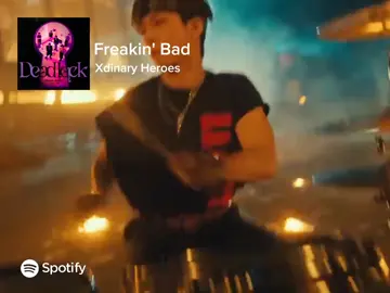 first jyp artist to curse in their song (albeit implied)😆🤘 #fypシ #xdinaryheroes #freakinbad #lyrics 