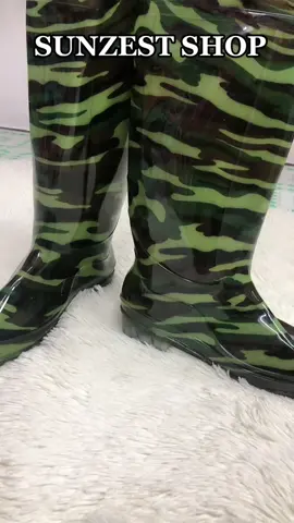 Long Tube Camouflage Unisex Non-Slip Rainboots Men’s and Women’s Shoes  (BOTA) waterproof #goodquality #rainboots #bota #seasonalsales #sunzestshop 