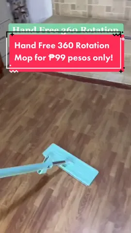 Hand Free 360 Rotation Mop with Self-Squeezer 🧹✨ #handfreerotationmop #mop #fyp #360rotationflatmop   #flatmopwithselfsqueezer #cleaninghacks 