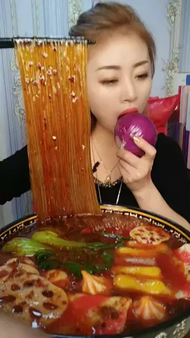 Pt 2! ○>Speed up>○ 2X Mukbang 🍜🧄🥟 ☆ #spicy #chinesefood #Chinese #fypシ゚viral #Yummy #Fyp #mukbang #asmr #huge #sour #soy #soup #noodles ☆
