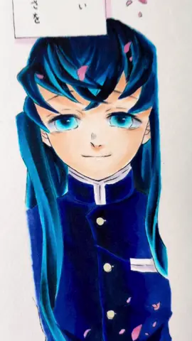 “幸せは長さではない ︎︎見て欲しい私のこの幸せの深さを” #時透無一郎#コピックメイキング 