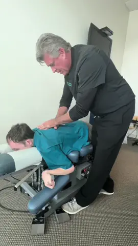 Man with Cerebral Palsy is increasing his mobility by 10% from a computerized adjustment technique. Sitting straighter, less pain and clearer vocal functionality. #cerebralpalsy #chiropractic #chiropracticadjustment #disability #painfree #neuroscience 