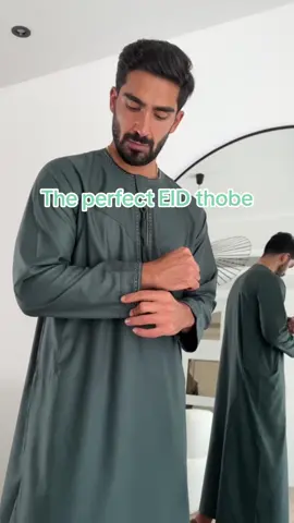 Order now to get it in time for EID. The Rayan Thobe collection is a must have👌🏽 #thobe #eid #muslimmen #abaya #hijabi #islam #muslim 