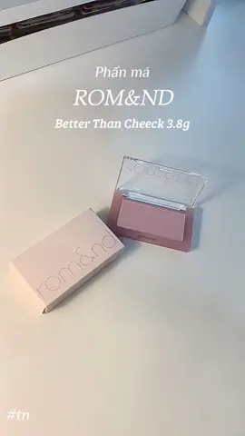 Phấn má Romand better than cheeck 3.8g #romand #phanma #thuvienmakeup #GocLamDep #reviewlamdep #xuhuong 