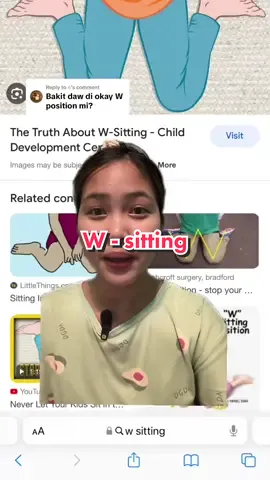 Replying to @♎︎  again if frequent ginagawa ni baby and kung napansin nyo na yung pag-upo nya halos ispend nya sa w-sit doon mas may concern and encourage natin sila maupo properly para maiwasan yung sinasabi nila na effect  sa kanilang lower body🥰 