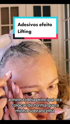 Adesivos faciais #lifting #adesivofacial #pelemadura 