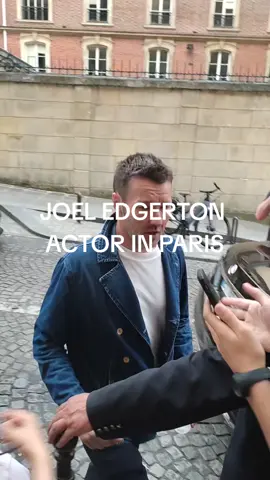 #joeledgerton #actor #sighting in #paris #france #movie #cinema  #champselyseesfilmfestival  #jeffderichemont #followforfollow 