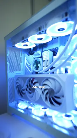Who builds water cooled pcs??? #mattykay #gaming 