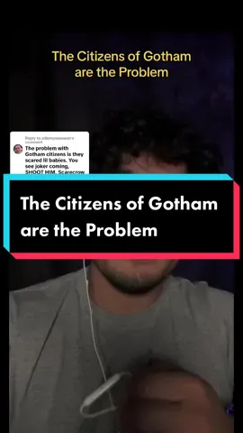 Replying to @adamyonaswon  They ask what Batman can do for them, but have they asked themselves what they can do for Gotham? #batman #gotham #spiderman #dccomics #dcu #dceu #newyork #mcu #nyc #comedy #pocketsand #jokes #joker #scarecrow #lmao 