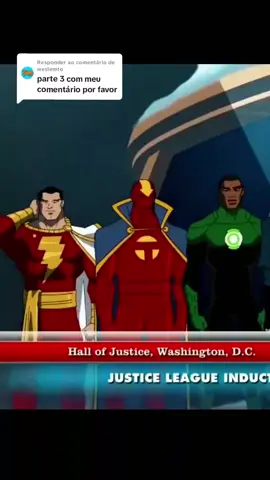 Respondendo a @weslemto #dcmovies #ligadajustiça #capitaomarvel #shazam #batman #justicajovem #youngjusticeleague 
