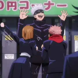 Gojo y sus alumnos ✨ #gojousatoru #gojo #itadori #itadoriyuuji #nobara #nobarakugisaki #megumi #megumifushiguro #jjk #jujutsukaisen #izukei #xyzbca #parati #fypシ #edit 