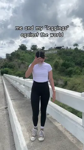 Sobrang comfy talaga pag naka leggings 🥹😩