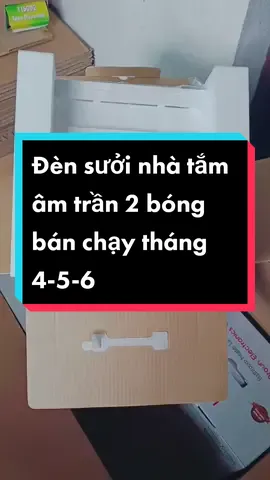 Hè bên em bao giờ bán đèn sưởi chạy hơn mùa đông, khách iu làm phát 4 cái âm trần lắp hoàn thiện cho phòng tắm 😍 #densuoinhatam #densuoinhatamamtran #FoodFestOnTikTok #GocLamDep #dienmayvang 