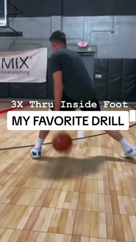 ONE OF MY FAVORITE DRILLS TO WORK ON YOUR HANDLE AND GET SHOTS UP!!!! #hoopstudy #basketballtraining #summerbasketball #basketballtiktok #summerworkout #basketballtips #basketballskills 