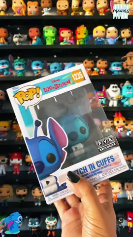 Stitch in cuffs funko #stitch #funkopop #liloandstitch #disney #montoyafunkocollection 