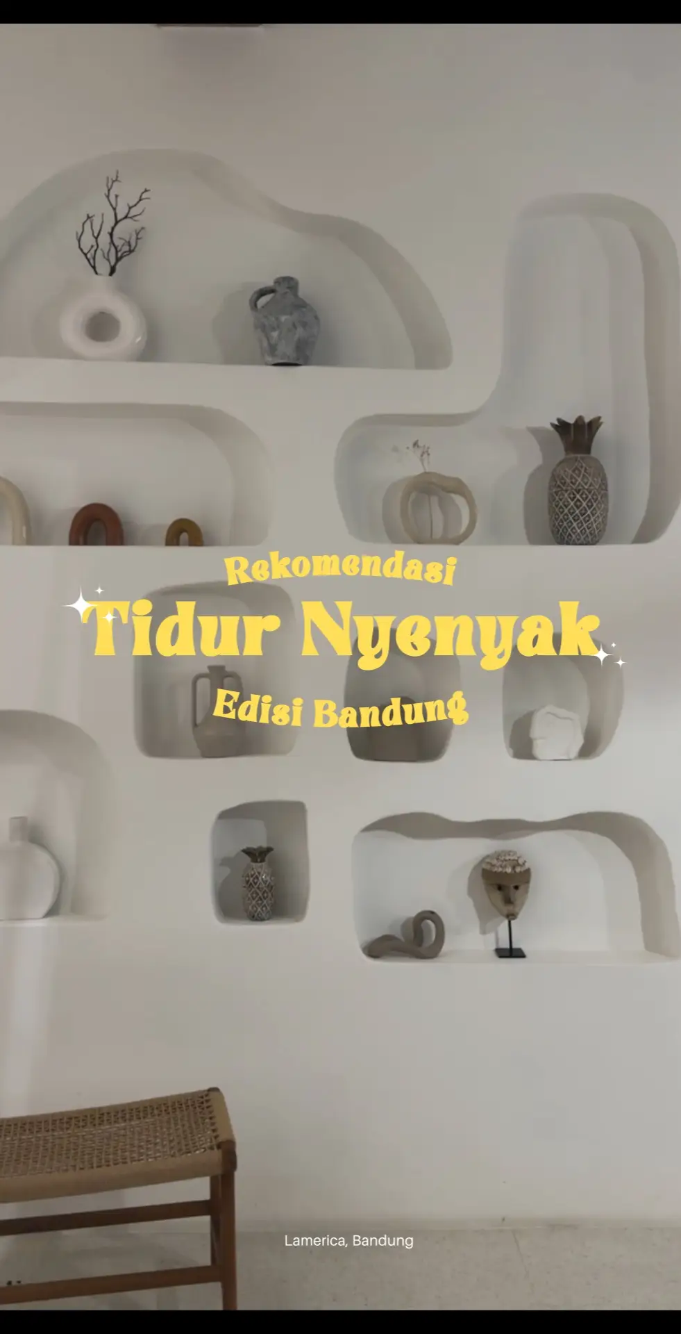 Penilaian ini murni pengalaman pribadi menginap disana ya! Kalau ada perbedaan mohon di maafkeun 🙏 yang mau Part II boleh komen dibawah (buat Villa Lamerica Review nya ada di video yang lain ya!) ------ tags: #fyp #bandung #PlacesToVisit #placetogo #bandungplacetogo #rekomendasivilla #liburancheck #holiday #bandunghits #fypage #hotel #rekomendasihotel #rekomendasihotelbandung #estetik #aesthetic #honestreview 