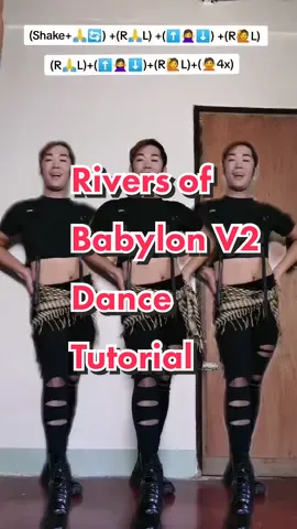 Rivers of Babylon Version 2 Dance Tutorial. Ilaban natin ito mga friends haha. #TikTokPromote #ForYourPride #riversofbabylon #DanceTutorial #dance #tutorial #babylon #trending #viral #version2 #gasconation #tiktokpromote #fyp 