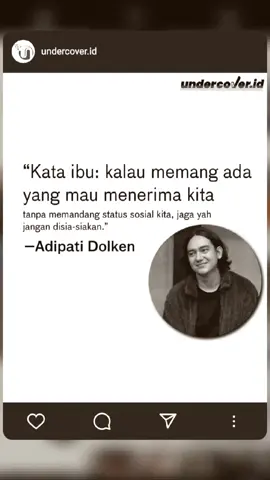 #CapCut #fyp #undercoverid #adipatidolken #quotes 