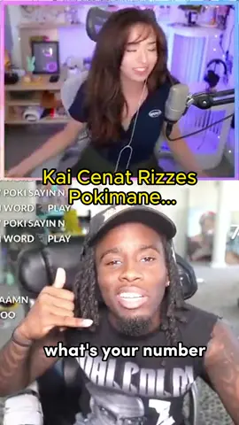 Kai Cenat Rizzes Pokimane...😏 #fyp #viral #kaicenat #pokimane #kai #twitch #twitchclips