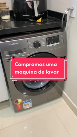 Nossa maquina de lavar chegou 🥹 #fy #donadecasa #rotina #rotinadonadecasa #lavadorasamsung #lavadoraderoupas #maquinadelavar 