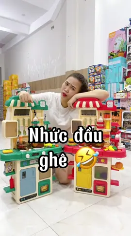 Bếp đẹp cho bé nha #nhabundochoituduy #nhabundochoi #dochoichobe #dochoi  #bepchobe #nauanchobe 