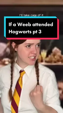 If a weeb attended Hogwarts pt 3 - special cosplay at the end 🫦 also gomenasai for making you explode 👉👈 #hogwarts #parody #hp #harrypotter #weeb #anime  