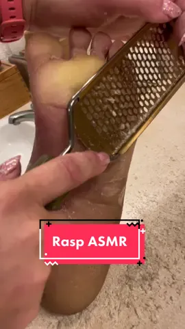 Replying to @zooie.booie colossal foot rasp in real-time ASMR  @ParmesanPalms #asmrfeetcare #parmeseanpalms #callousremoval #footcallusremoval #callousedfoot #footcallus #podologia #callusedfoot #podiatry #dermatology #dermatologist #callousremover 