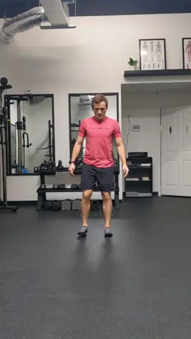 🩺The Fukuda Stepping Test was originally used as a vestibular test, but we're finding it's likely more of a proprioceptive test. 😵‍💫We use this for folks with headaches, dizziness, pain, etc...  The game: ➡️Find a safe open space where you won't smash your shins or stub your toes.  ➡️Reach your arms out in front of you (I like to have patients overlap their hands) ➡️Close your eyes. ➡️Begin to alternate marching your knees up to 90 degrees.  ➡️Repeat this for 90 steps.  ➡️Open your eyes! Are you in the same position? ✅Now, you don't have to be perfect. We allow wiggle room of up to 30 degrees in either direction. But if you move a full 90 like I just did (or 180, like some of my patients), then we've got some stuff to work on! 💪🧠 🤷‍♂️In this video, I showed a very simple rehab example: If we're rotating right, let's do a right anti-rotation drill.  🔎In the office, we get more nuanced - How does this match up with frontal findings? Cerebellar? Vestibular? Sensory? Etc... We can often improve this deficit drastically by just using appropriately prescribed saccades (