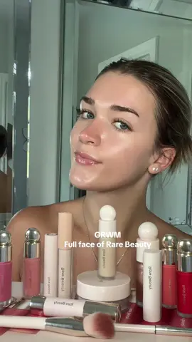 Get ready with me, full face of @Rare Beauty my favourite 😍 #grwm #getreadywithme #makeupgrwm #fullfacerarebeauty #rarebeauty #rareroutine 