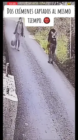 Un señor pasa secuestrando una niña y a su lado una señora con una bolsa xon contenido dudoso, o al menos eso se cree🫨#crimen #terrorifico #foryou #creepy 