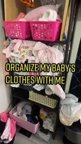 Let organize much needed !! #fyp #viral #baby #organizewithme #CleanTok #cleaningmotivation #cleaningtiktok #babyclothes #ditl #momlife 
