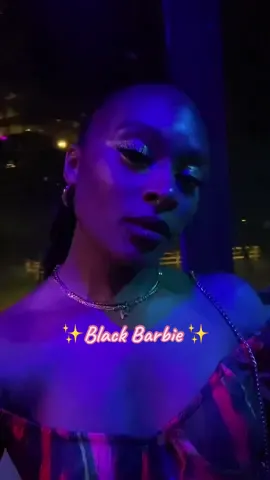 Living in my black barbie world ✨💖 #barbiegirl #blackbarbie #BarbieMovie 